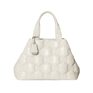Gucci - Grand sac fourre-tout GG, blanc