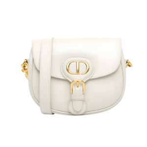 Christian Dior – Sac Bandoulière Bobby en Cuir, Blanc