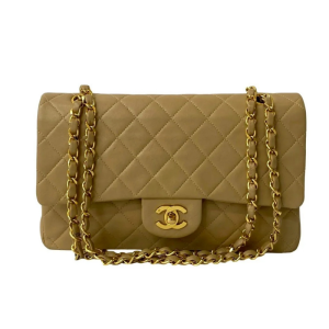 Chanel - Sac à main classique, Beige
