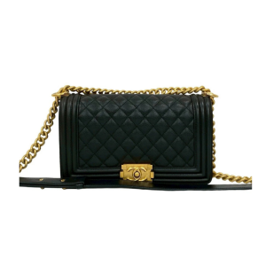 Chanel - Sac à main Boy, noir