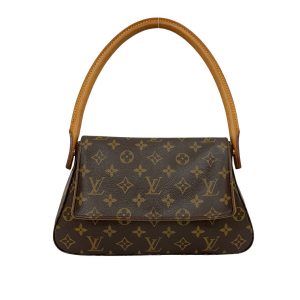 Louis Vuitton - Mini sac bandoulière Looping, Marron