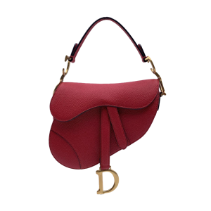 Christian Dior - Mini sac bandoulière Saddle, rouge