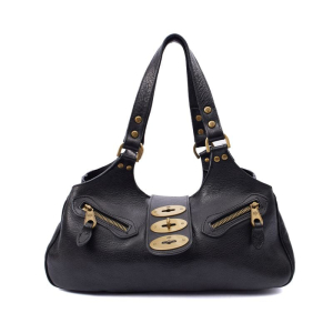 Mulberry - Sac bandoulière Kensington, Noir