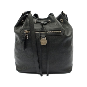 Mulberry - Sac seau à cordon Somerset, Noir