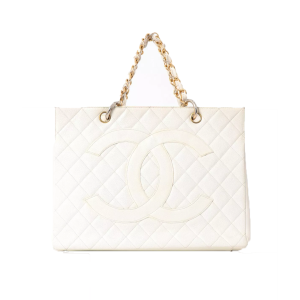 Chanel - Sac cabas blanc