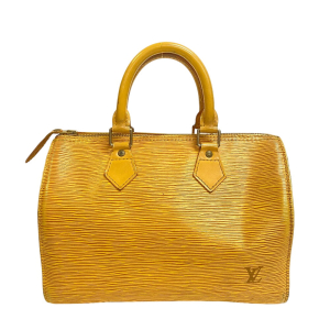 Louis Vuitton - EPI Speedy 25 en cuir, Jaune