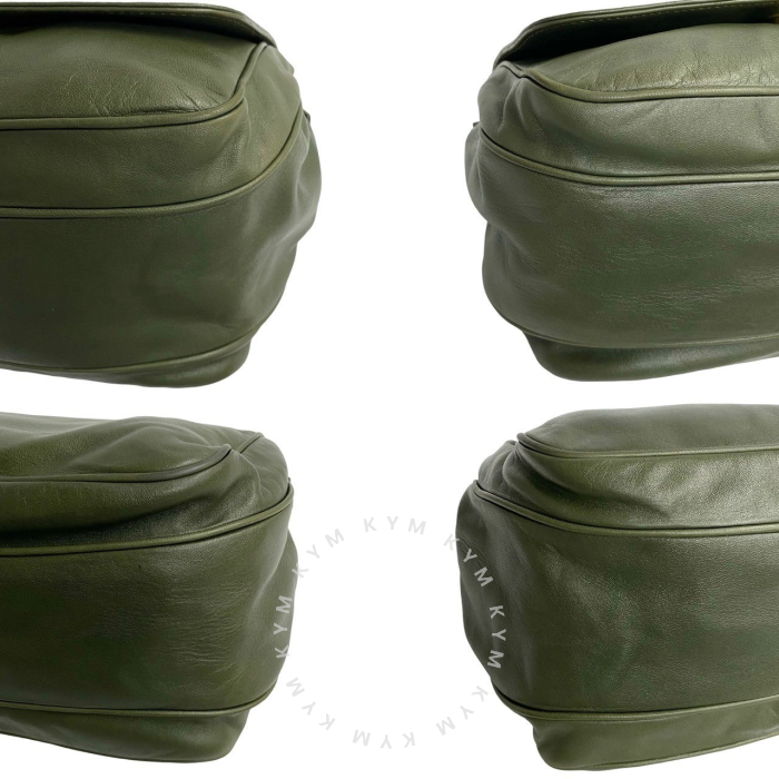 LOEWE Shoulder Bag leather khaki