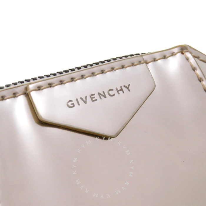 GIVENCHY Shoulder Bag BB60D7B0XN leather Silver Chain Women Used Authe