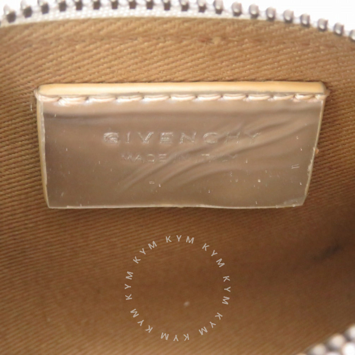 GIVENCHY Shoulder Bag BB60D7B0XN leather Silver Chain Women Used Authe
