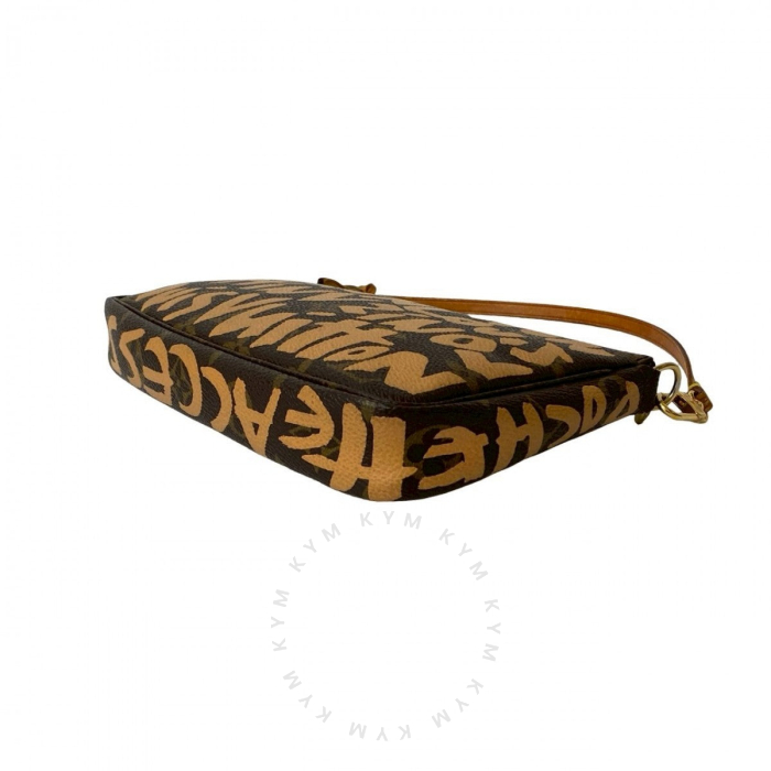 Louis Vuitton - Graffiti Pochette Shoulder Bag, Brown
