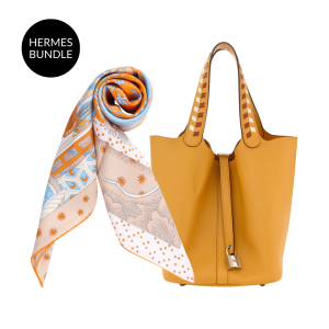 Hermes - Artistic Silk and Picotin Duo