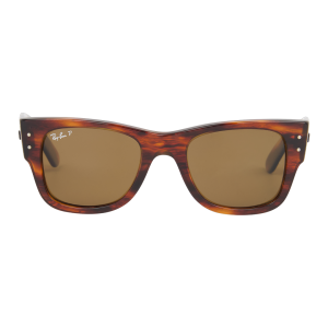 Ray-Ban - Polarized Square Sunglasses, Brown