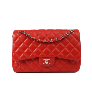 Chanel -  Large Classic Flap, Crossbody, Red