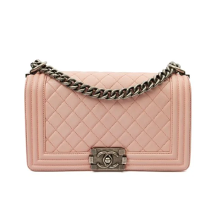 Chanel - Medium Boy, Crossbody, Pink