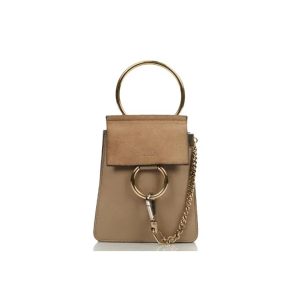Chloe Faye Shoulder Bag, Brown 