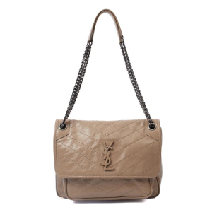 Saint Laurent - Niki Shoulder Bag, Taupe