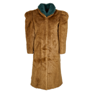 Gucci - Faux Fur Coat, Brown