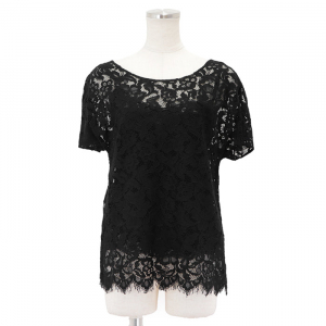 DOLCE&amp;GABBANA blouse Rayon black F7A50T 36