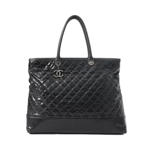Chanel - Classic Quilted Tote Bag, Black