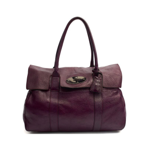 Mulberry - Bayswater Heritage  Bowler Bag, Purple