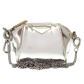 GIVENCHY Shoulder Bag BB60D7B0XN leather Silver Chain Women Used Authe thumbnail
