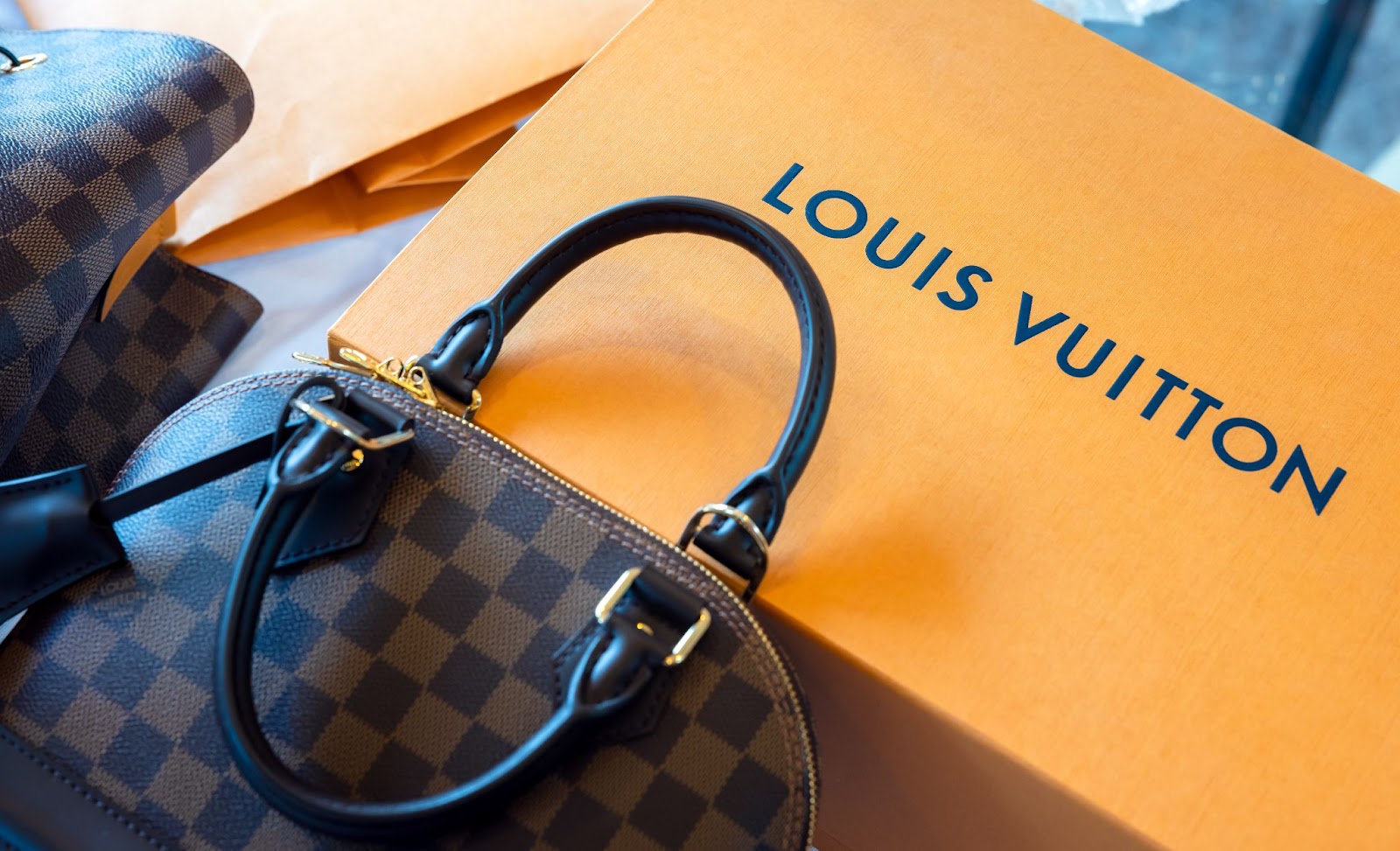 LV Bag with Box